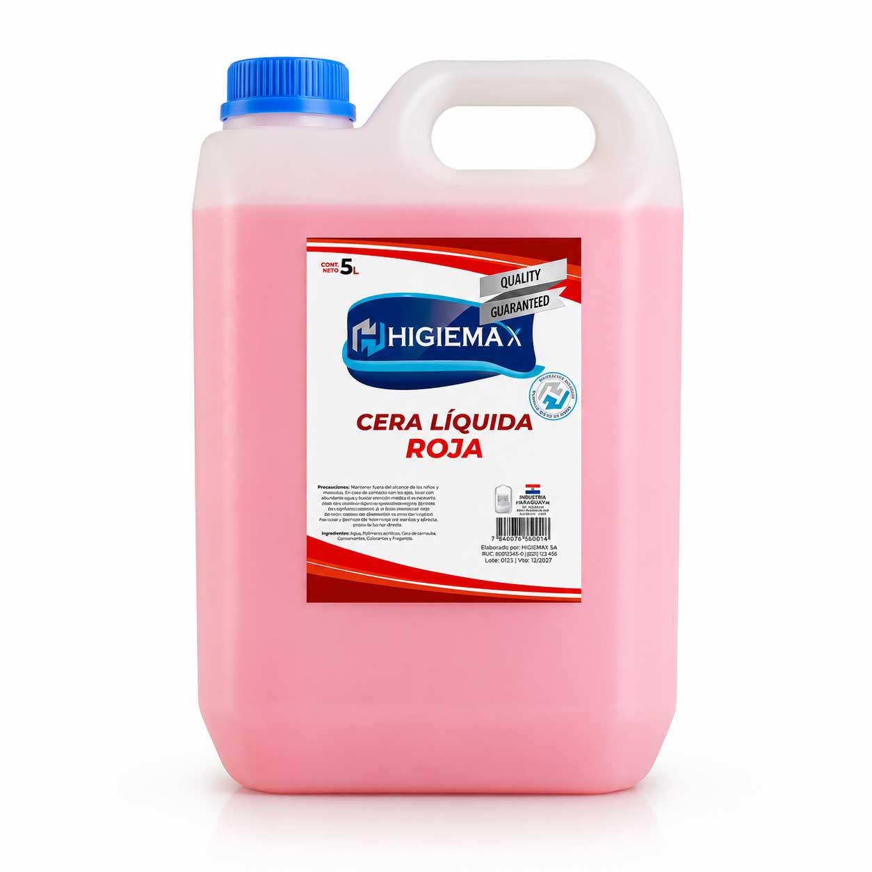 Cera líquida roja