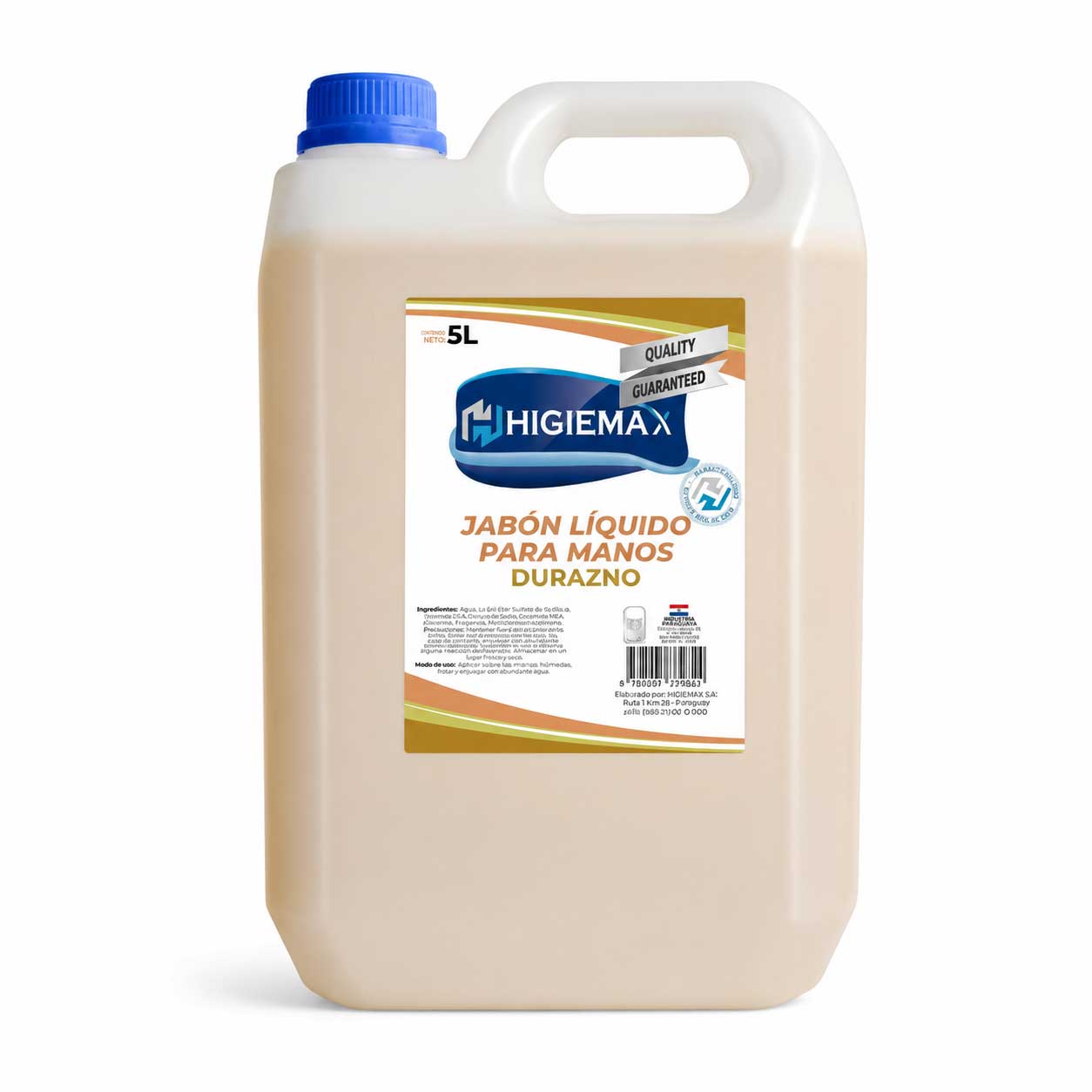Jabón líquido para manos aroma durazno