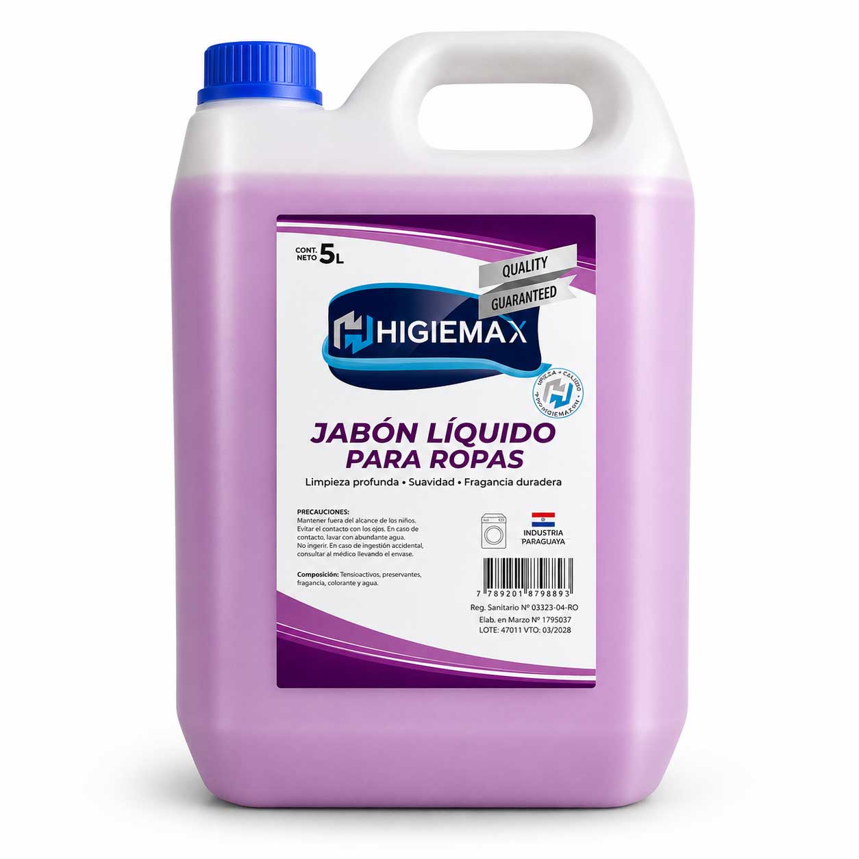 Jabón líquido para ropas