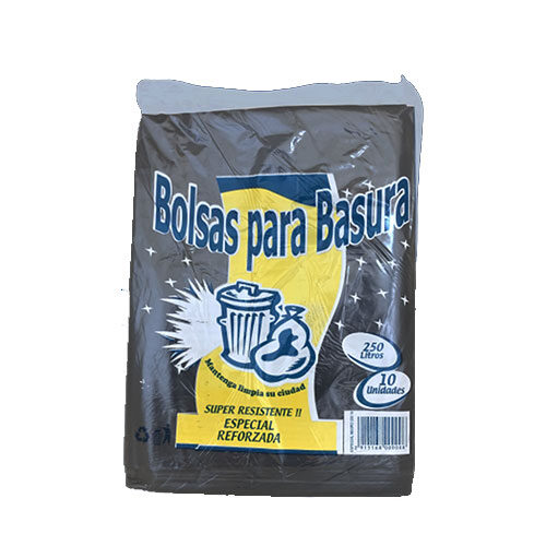 Bolsa de Basura Negra de 60 litros