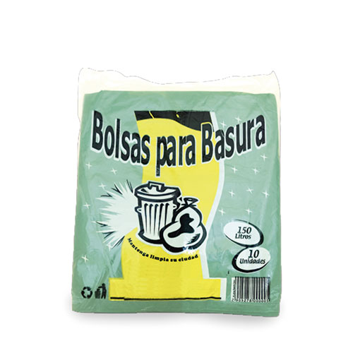 Bolsa verde para residuos 150L